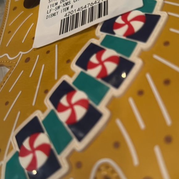 NWT Disney Parks Loungefly Crossbody Bag - Chewbacca Holiday Gingerbread - Picture 7 of 11